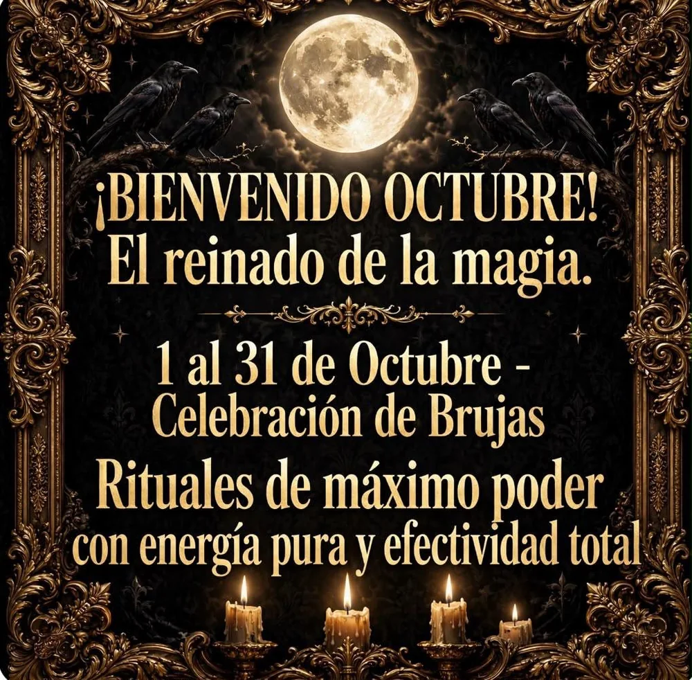 Octubre, el mes de las brujas